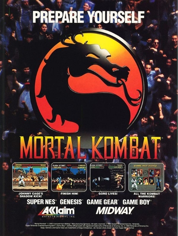 Генератор Random Geeks: Mortal Kombat (1992)
